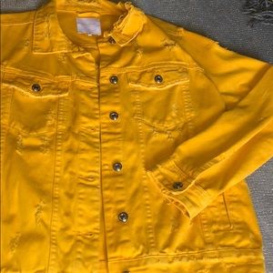 Zara over sized jean jacket